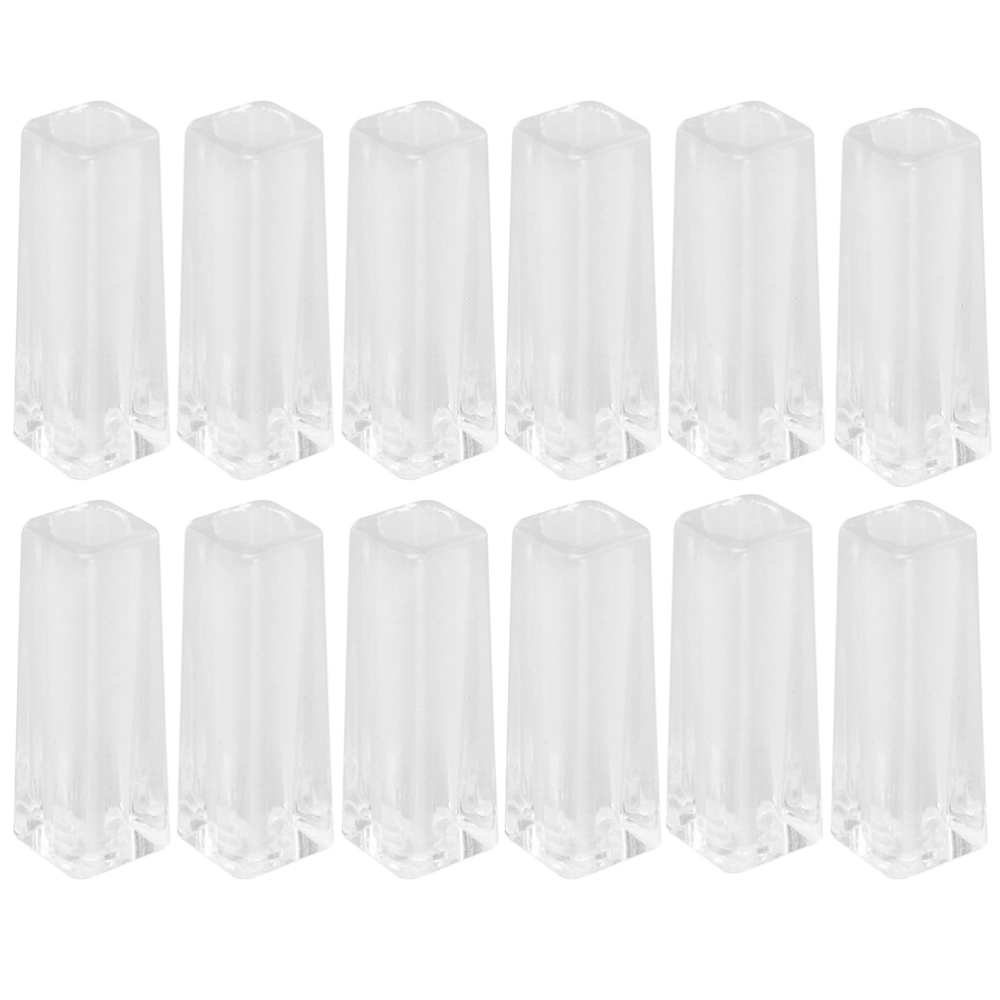 12pcs Vertical Blind Wand Rod Tip Handle Wand Tip Handle Sleeve Wand Grip Caps