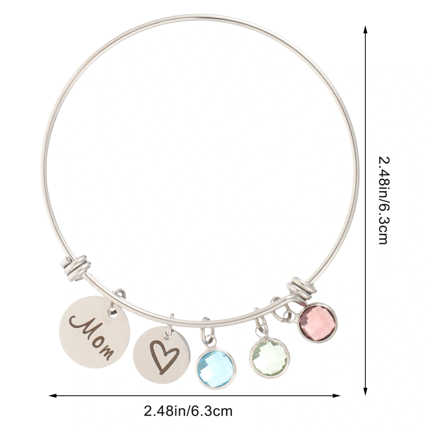 Charm Bracelet Pendant Bracelet Mother's Day Bracelet Mother Gift Bracelet for Mom
