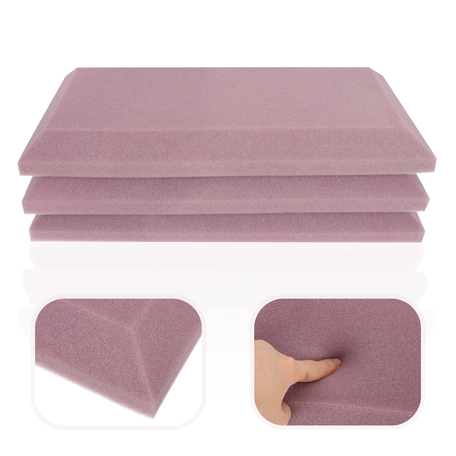 3pcs Replacement Sound-absorbing Panels Acoustic Absorption Panels Sound Absorbers