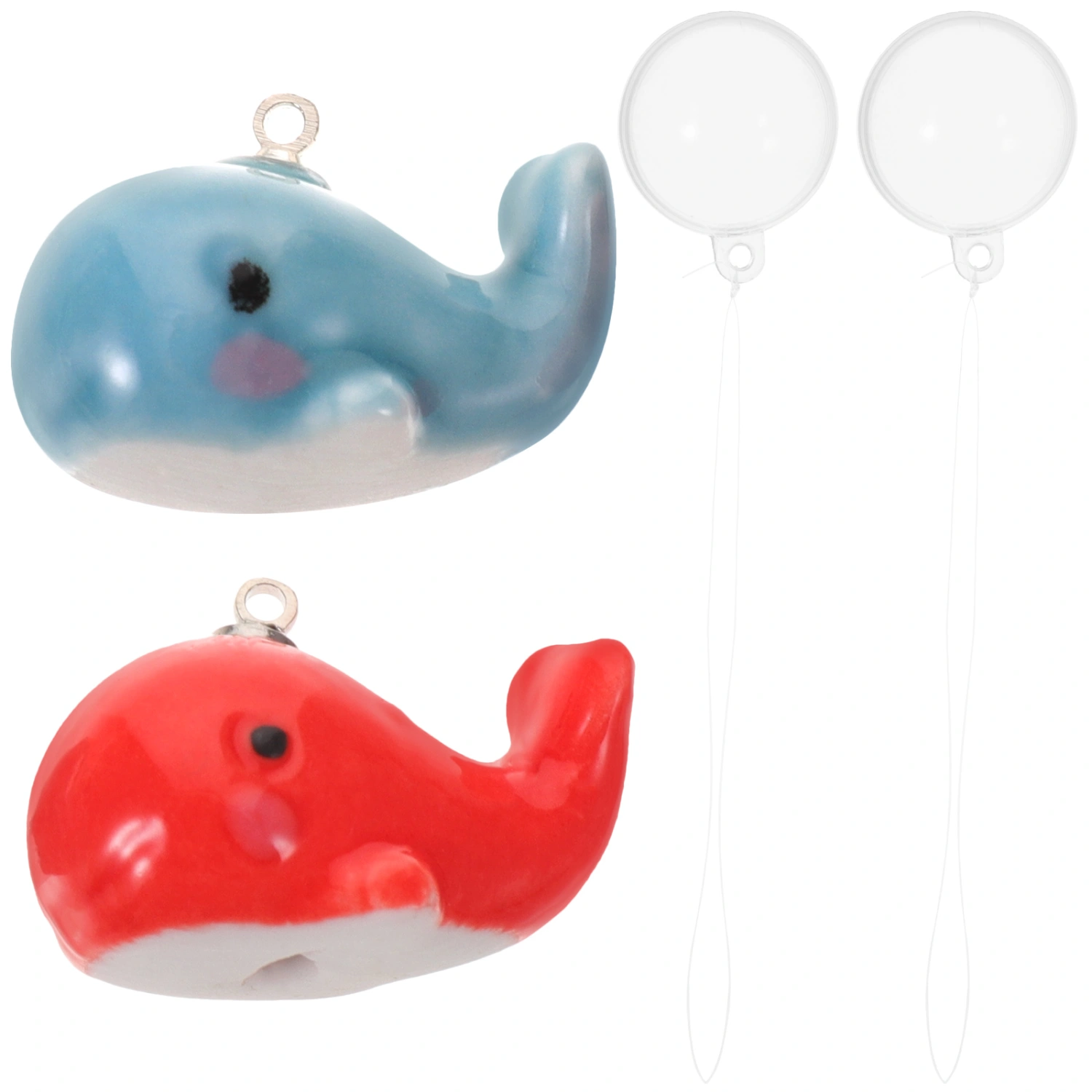 2Pcs Fish Tank Floating Marine Animal Decors Fish Tank Floating Decors Floating Fish Tank Accessories