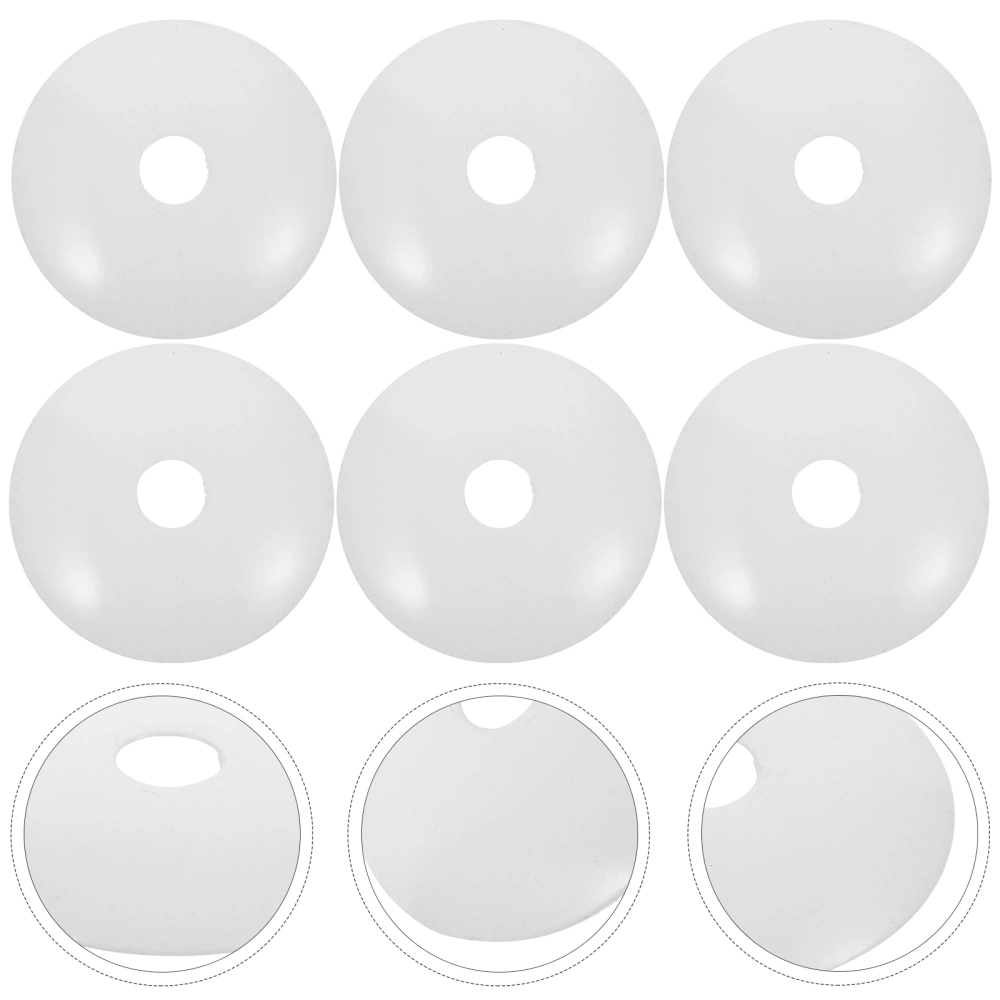 6pcs Ceiling Canopy 50mm Light Fixture Chandelier Ceiling Cover Lighting Cover