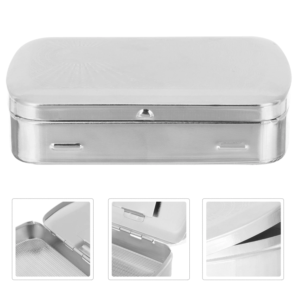 Cigar Humidor Box Stainless Steel Cigarette Box Outdoor Cigarette Packing Case