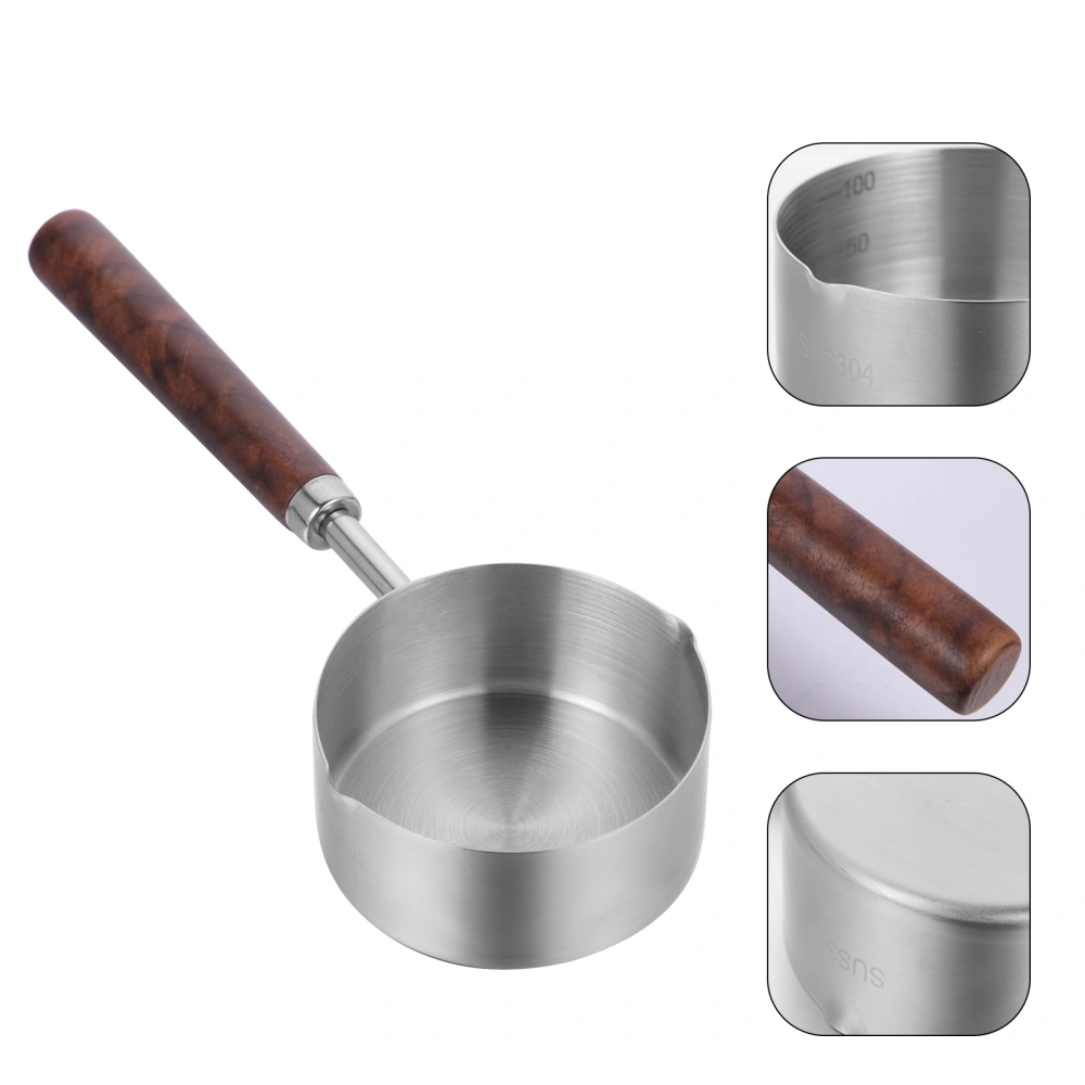 Frying Pan Egg Pastry Pan Practical Cooking Pan Anti-scalding Handle Frying Pan(125ml)