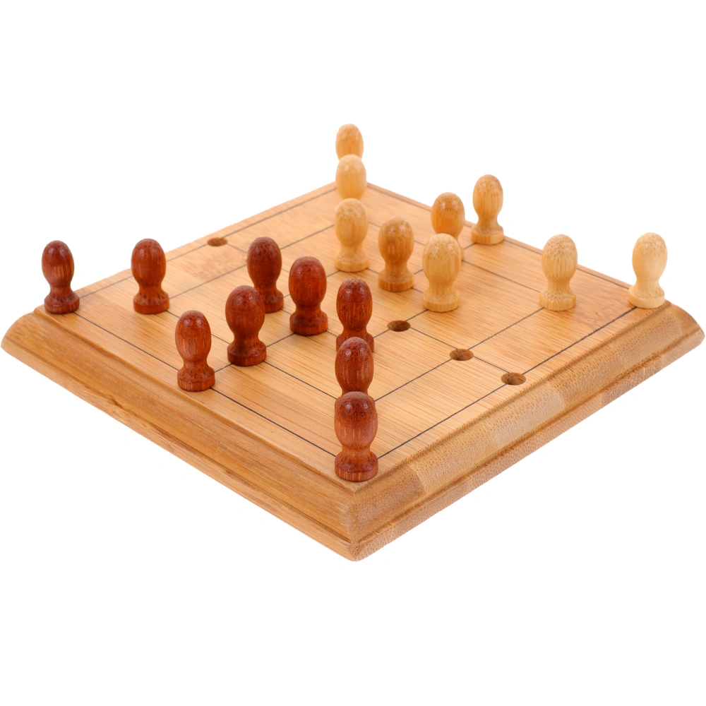 1 Set of Chess Game Board Mini Table Chess Toys Interesting Chess Playthings Kids Chess Toys