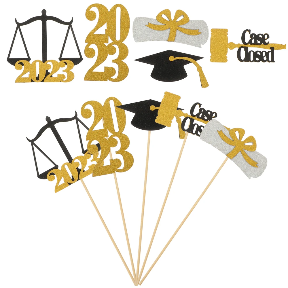 1 Set Graduation Party Decorations 2023 Grad Centerpiece Sticks Graduation Party Favors