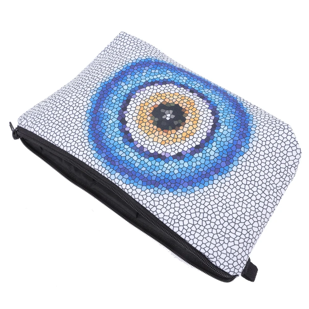 Evil Eye Cosmetic Bag Travel Makeup Bag Portable Toiletry Organizer Bag for Women