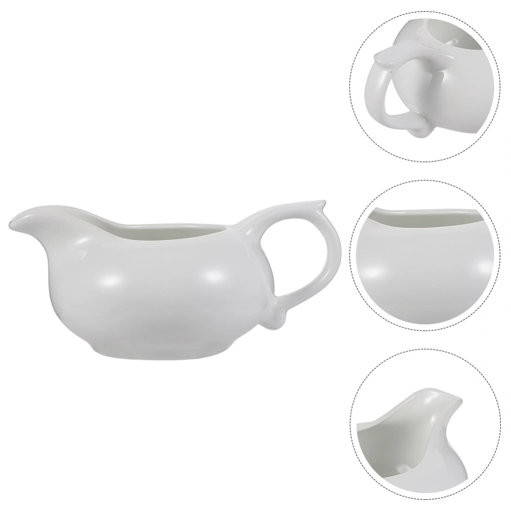 Sauce Container Sauce Boat Ceramic Milk Sauce Cup Ceramic Gravy Boat Gravy Container