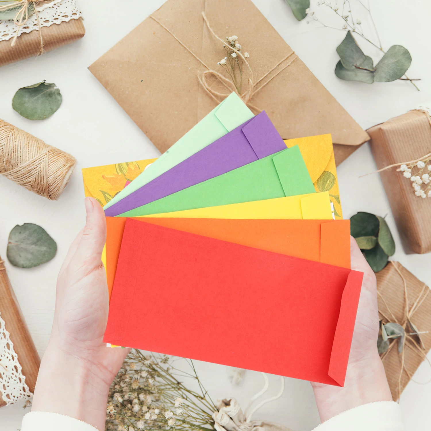 120pcs Cash Envelopes Money Envelopes Budget Envelopes Colored Paper Envelopes