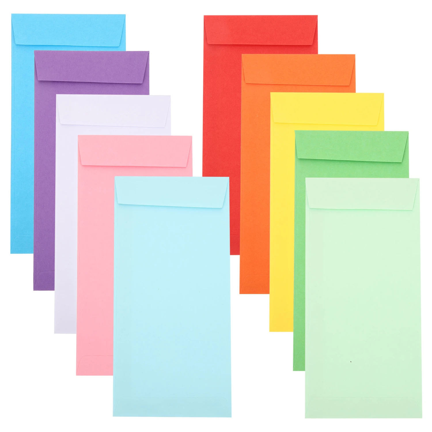 120pcs Cash Envelopes Money Envelopes Budget Envelopes Colored Paper Envelopes