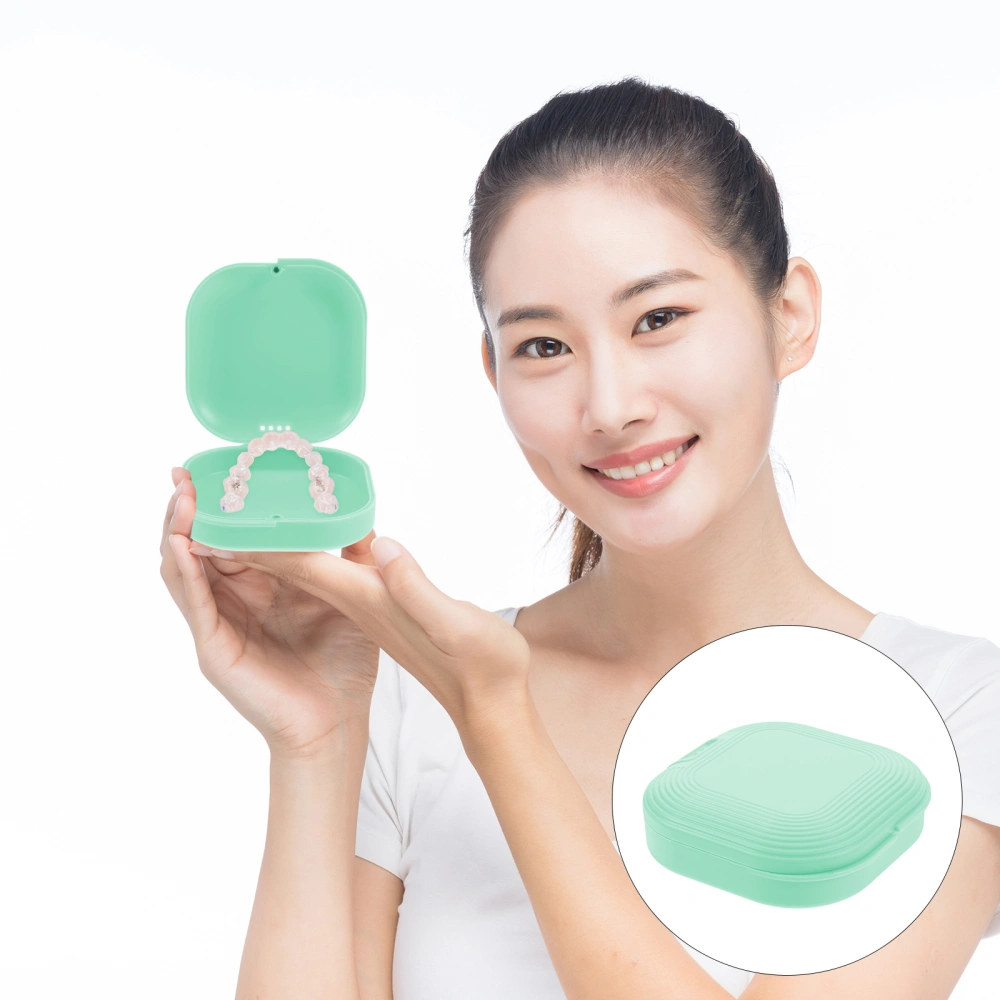 Multi-function Retainer Case Travel Denture Case Teeth Brace Holder Reusable Retainer Holder