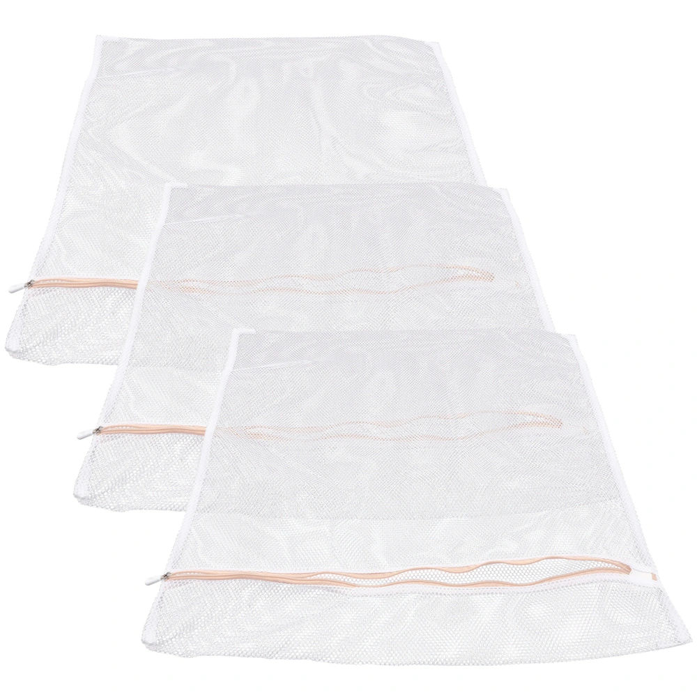 3pcs Laundry Bags Washing Machine Washing Guard Bags Nylon Net Bags Laundry Pouches