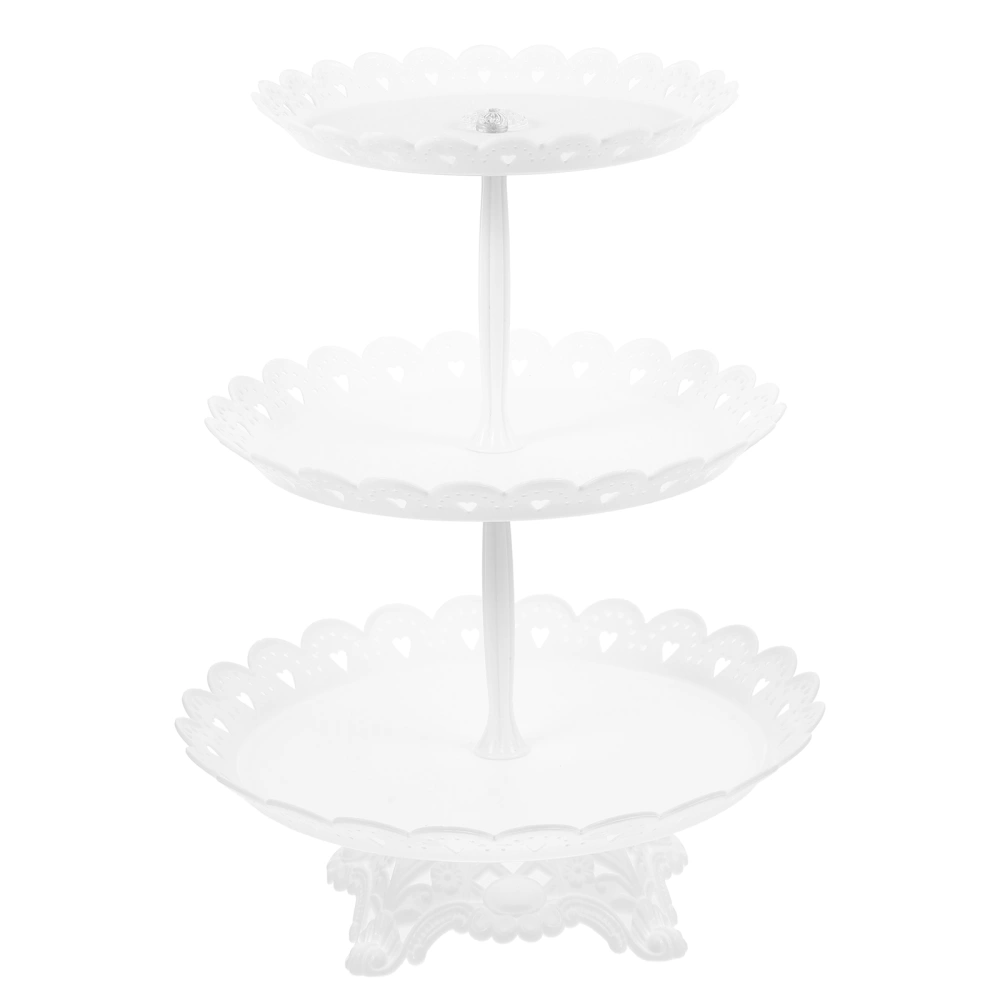 European Style Tiered Cupcake Tray Multilayer Serving Tray Cake Stand Decorative Tray