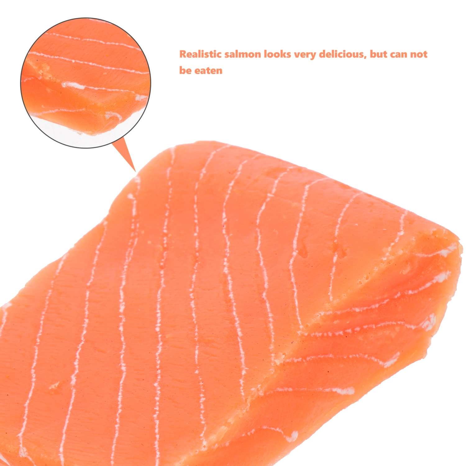 Artificial Salmon Fake Salmon Artificial Simulation Food Fake Salmon Meat Food