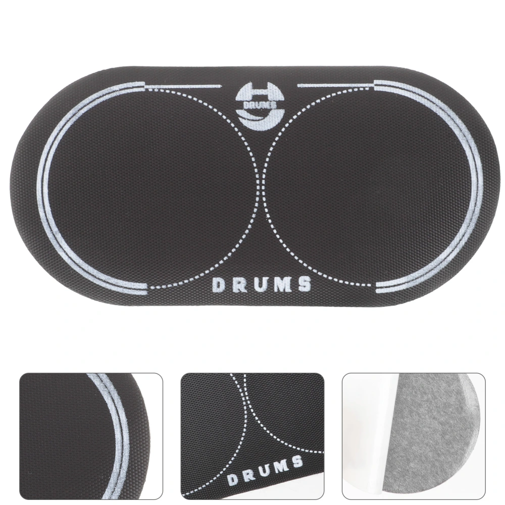 Drum Patch Double Step Drum Patch Drum Pad Sticker Replacement for Drum Percussion