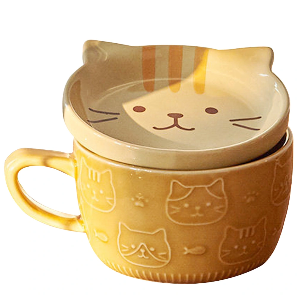 Ceramic Milk Cup Cartoon Coffee Mug Decorative Water Cup New Year Gift Cup Coffee Mug