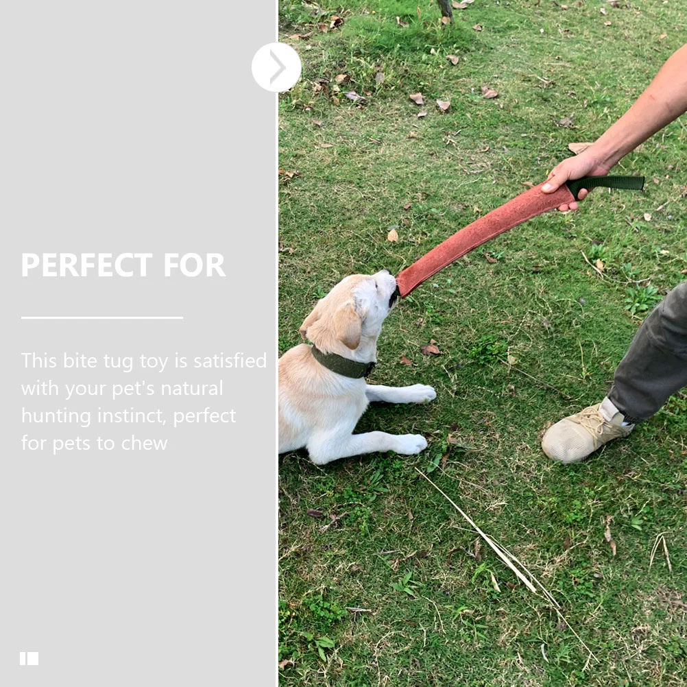 Dog Bite Tug Toy Outdoor Dog Training Stick Dog Training Toy Pet Dog Chewing Toy