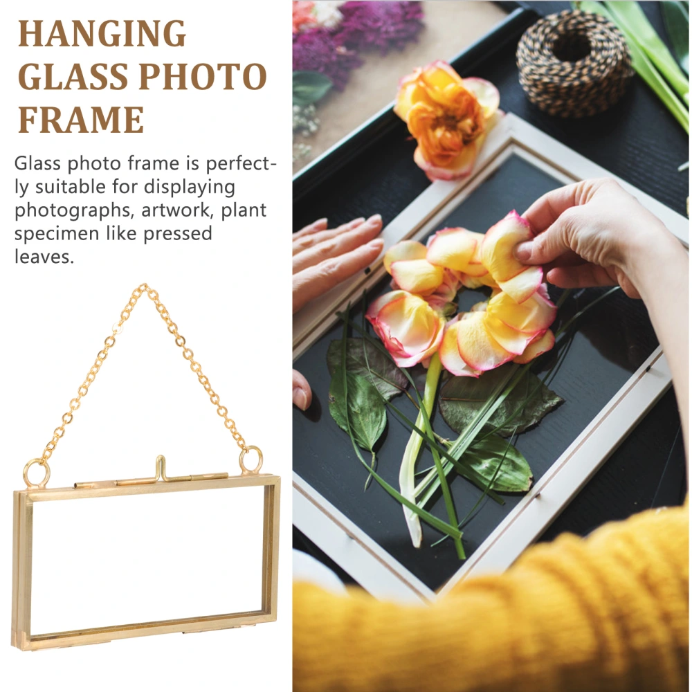 Photo Frame Art Frame Photo Hanging Glass Frame Hanging Picture Frame Pressed Flower Frame