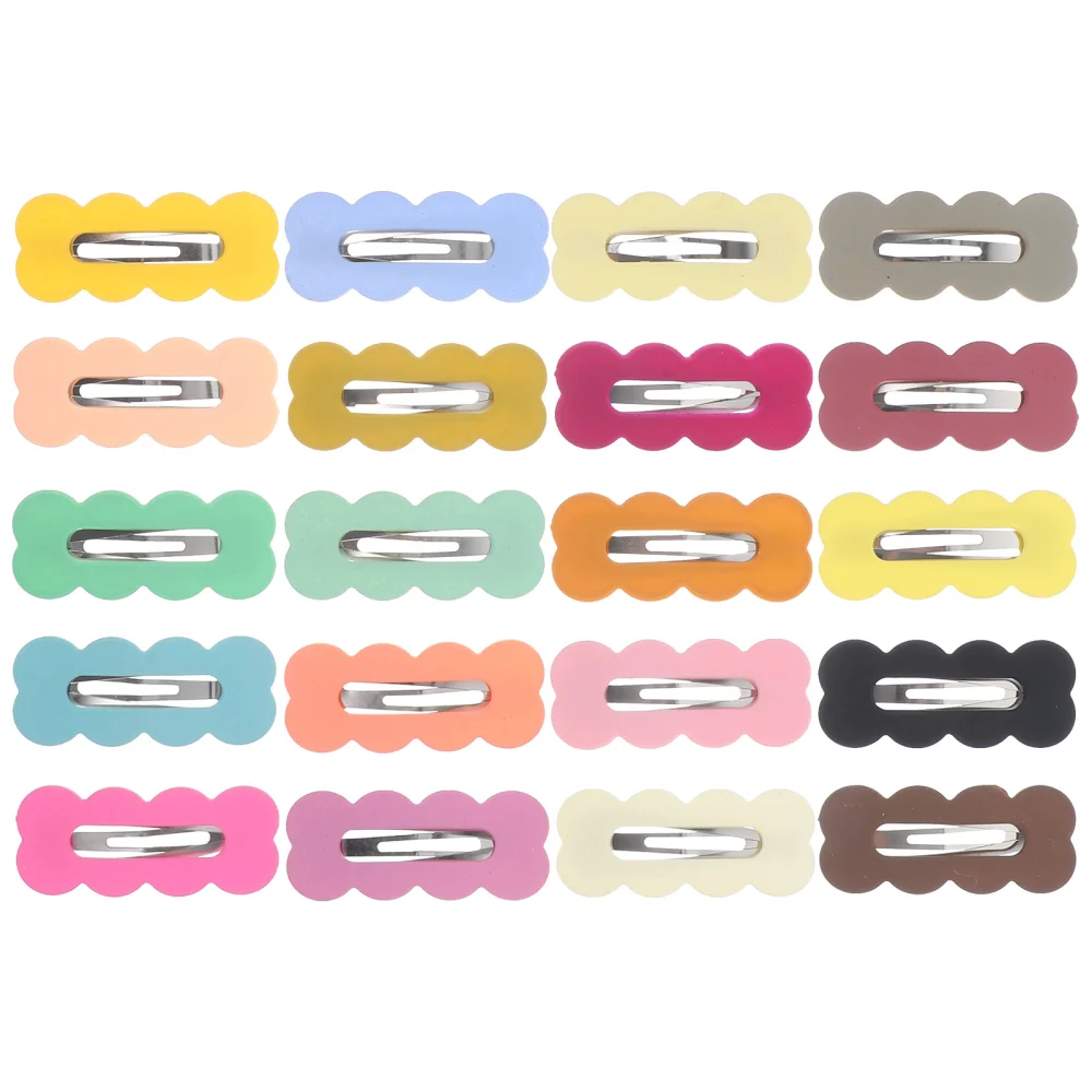 30pcs Snap Hair Clips Small Hair Barrettes Kids Hair Pin Hair Accessories for Women Girls