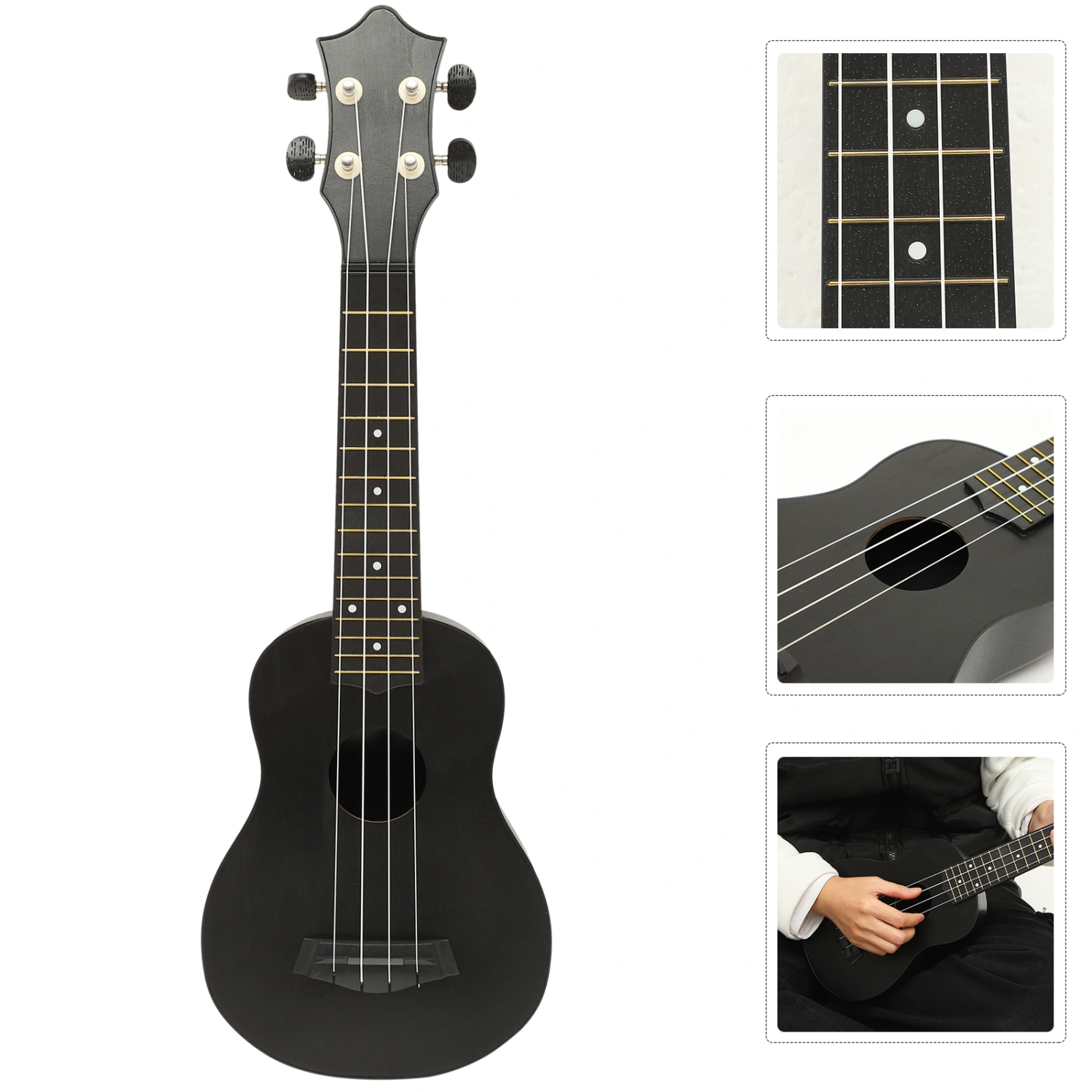 Wooden Ukulele Classical Acoustic Guitar Beginner Ukulele Children Ukulele