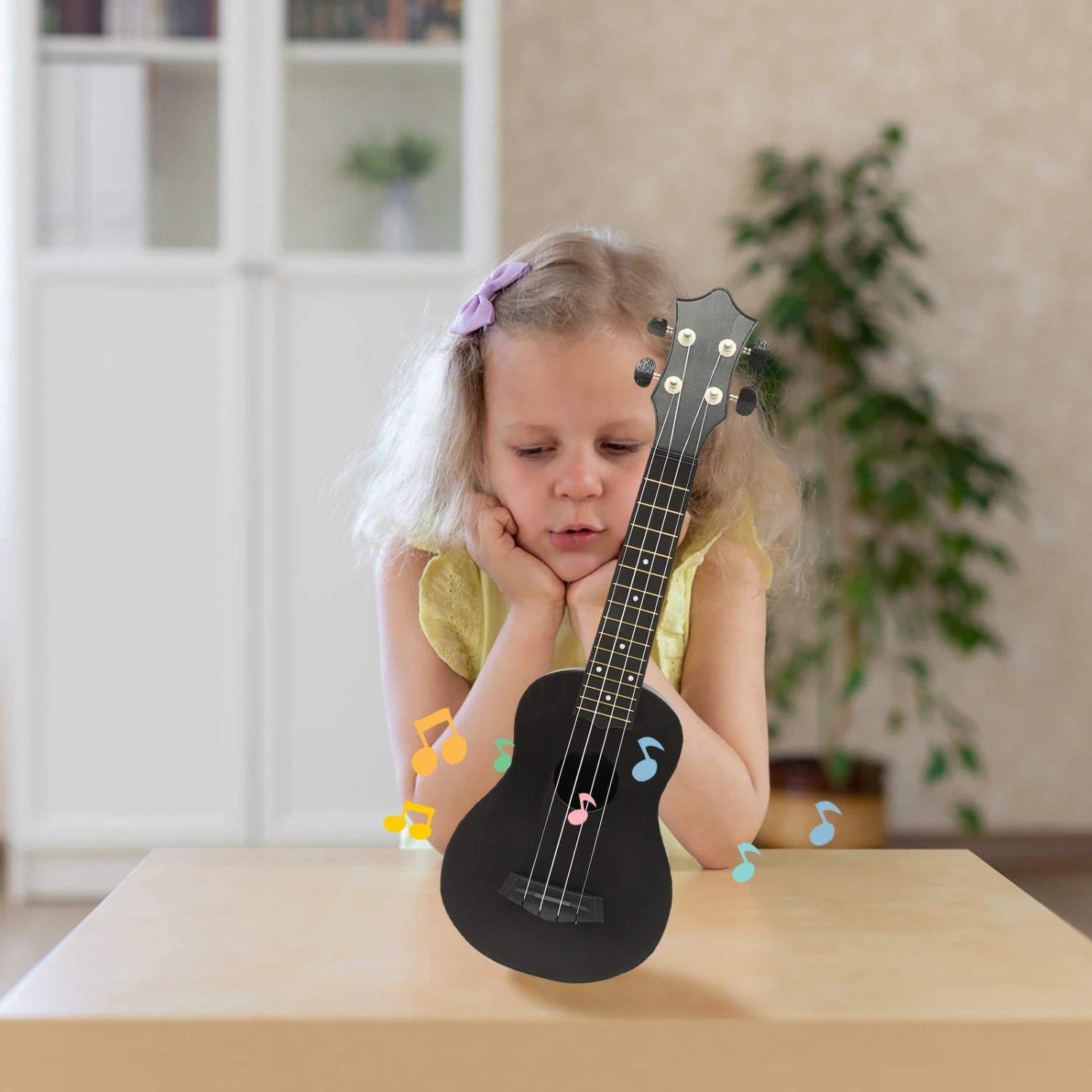 Wooden Ukulele Classical Acoustic Guitar Beginner Ukulele Children Ukulele