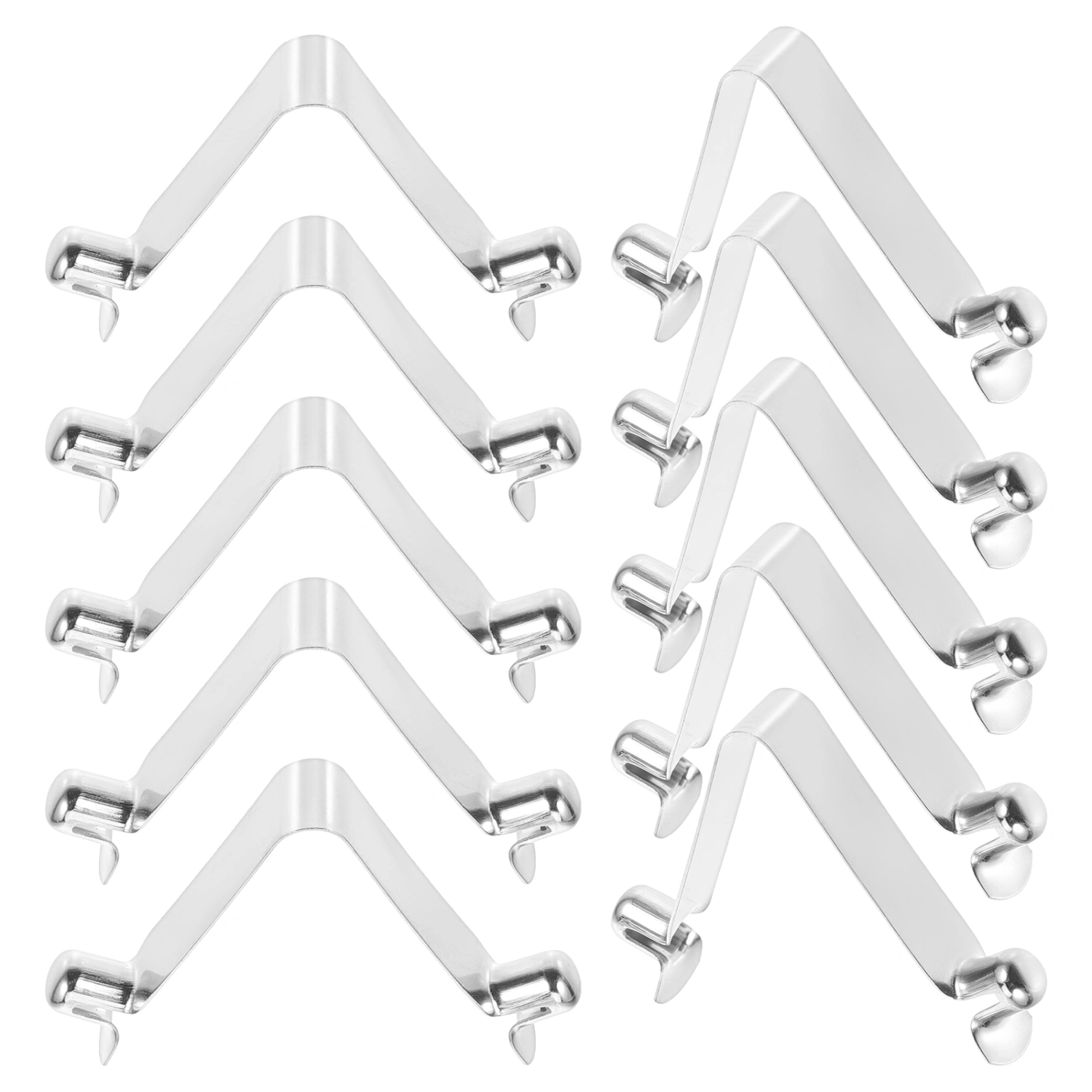 10Pcs Kayak Paddle Pipe Spring Boat Snap Clip Buckle for Diy Compression Spring