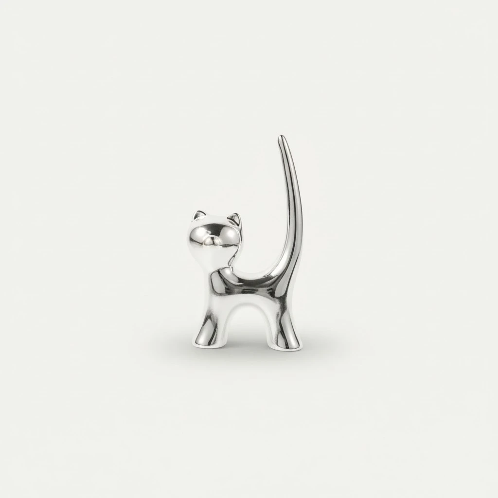 2pcs Ceramic Ring Holder Jewelry Ring Holder Prime Ring Holder Home Supplies