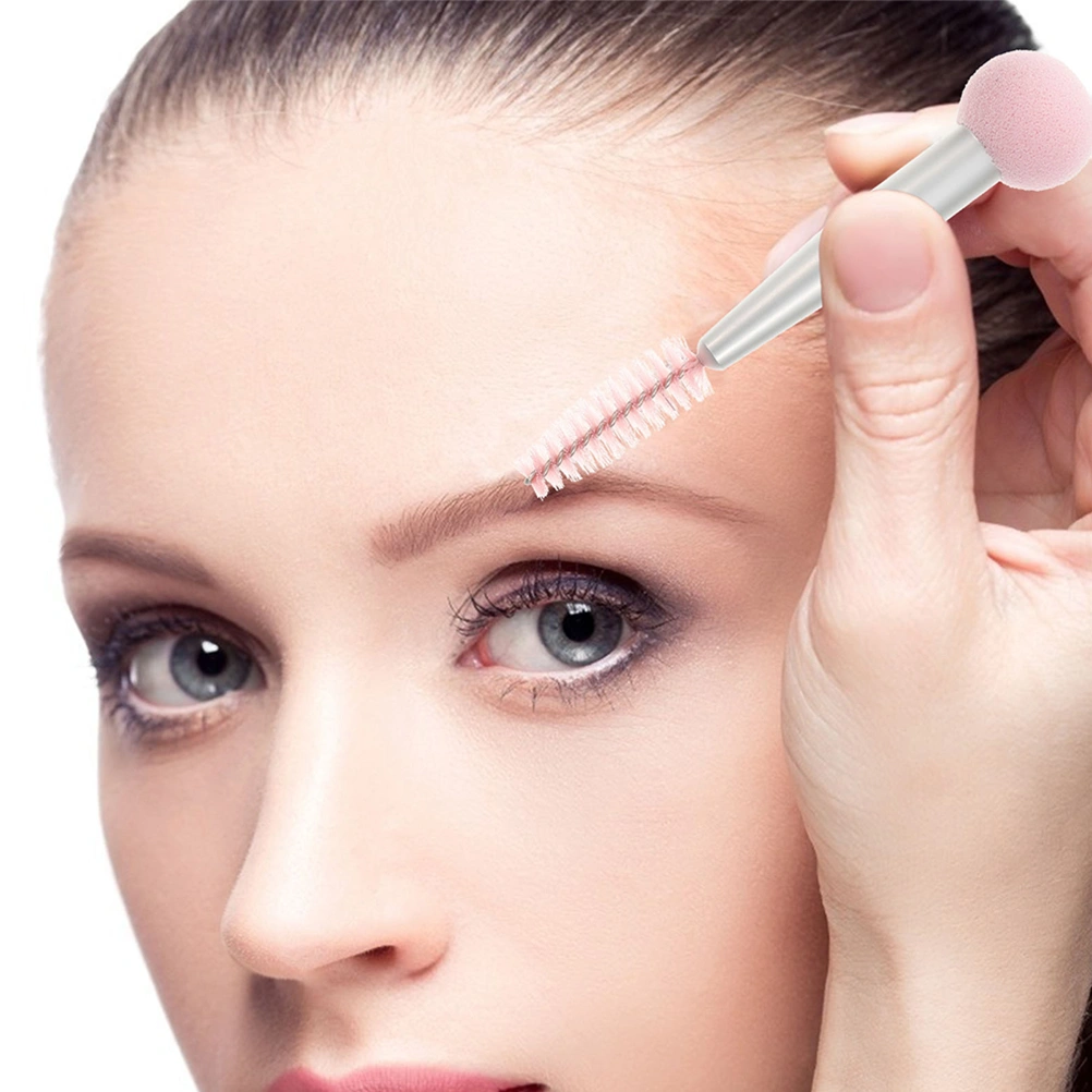 6pcs Beauty Sponge Make up Brush Sponge Mushroom Head Make up Brush Applicator Eyelash Brush