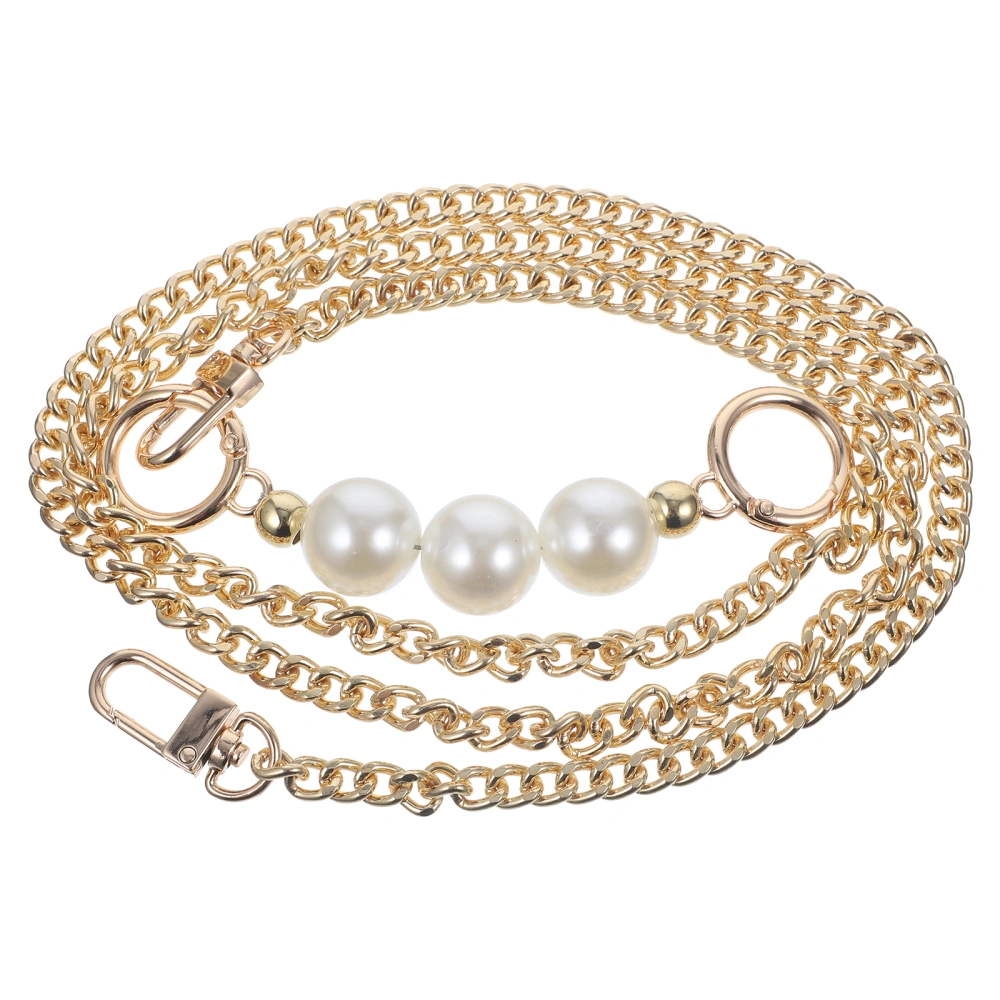 Purse Chain Strap Faux Pearl Handbag Shoulder Chain Crossbody Bag Strap Shoulder Bag Strap