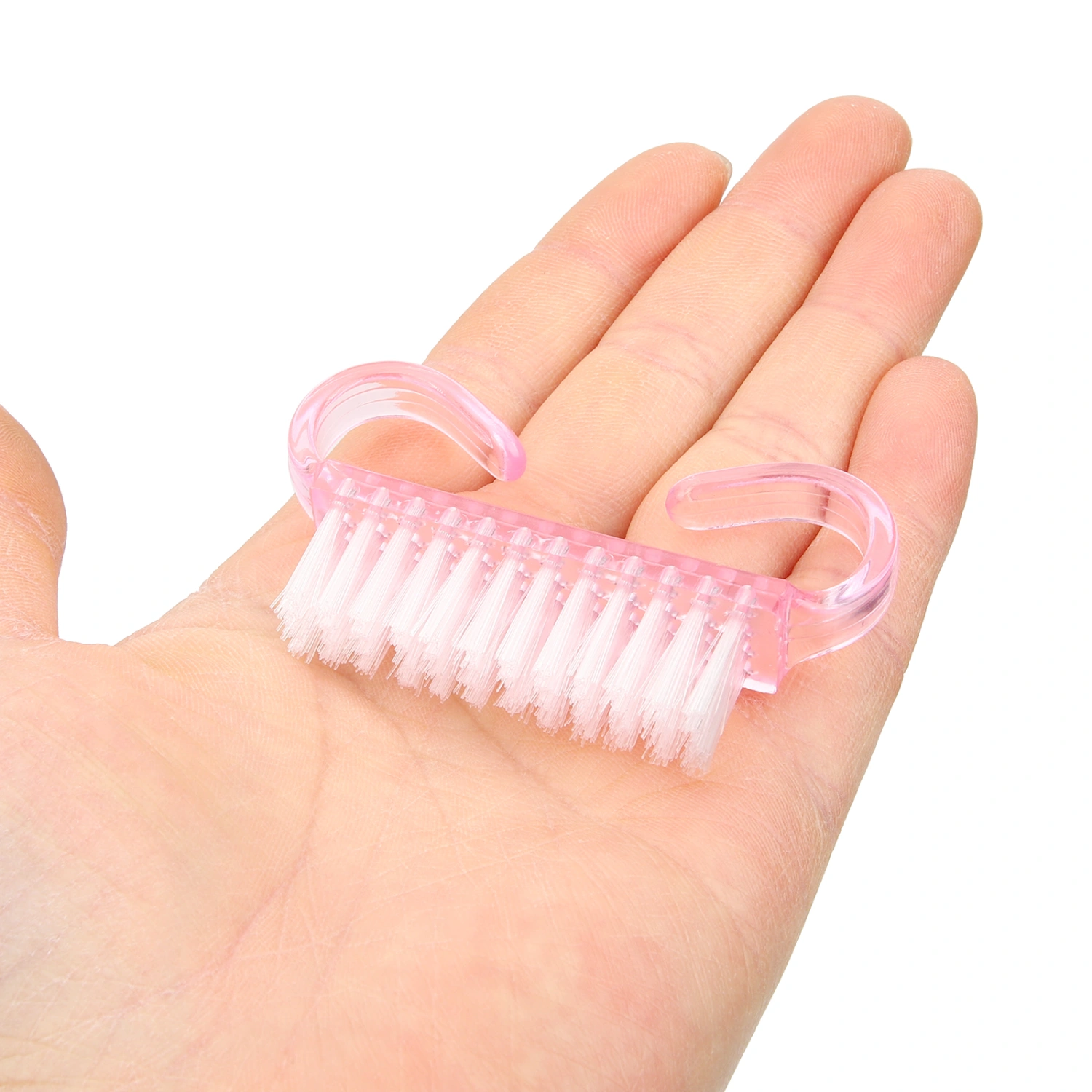 1 Set Nail Brushes Nail Dust Cleaning Manicure Pedicure Scrubbing Cleaner Tool Kit(Random Color)