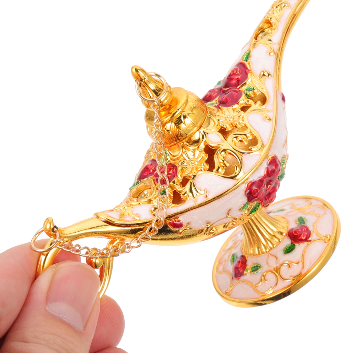 Delicate Wishing Lamp Ornament Banquet Wishing Lamp Handle Lamp Adornment