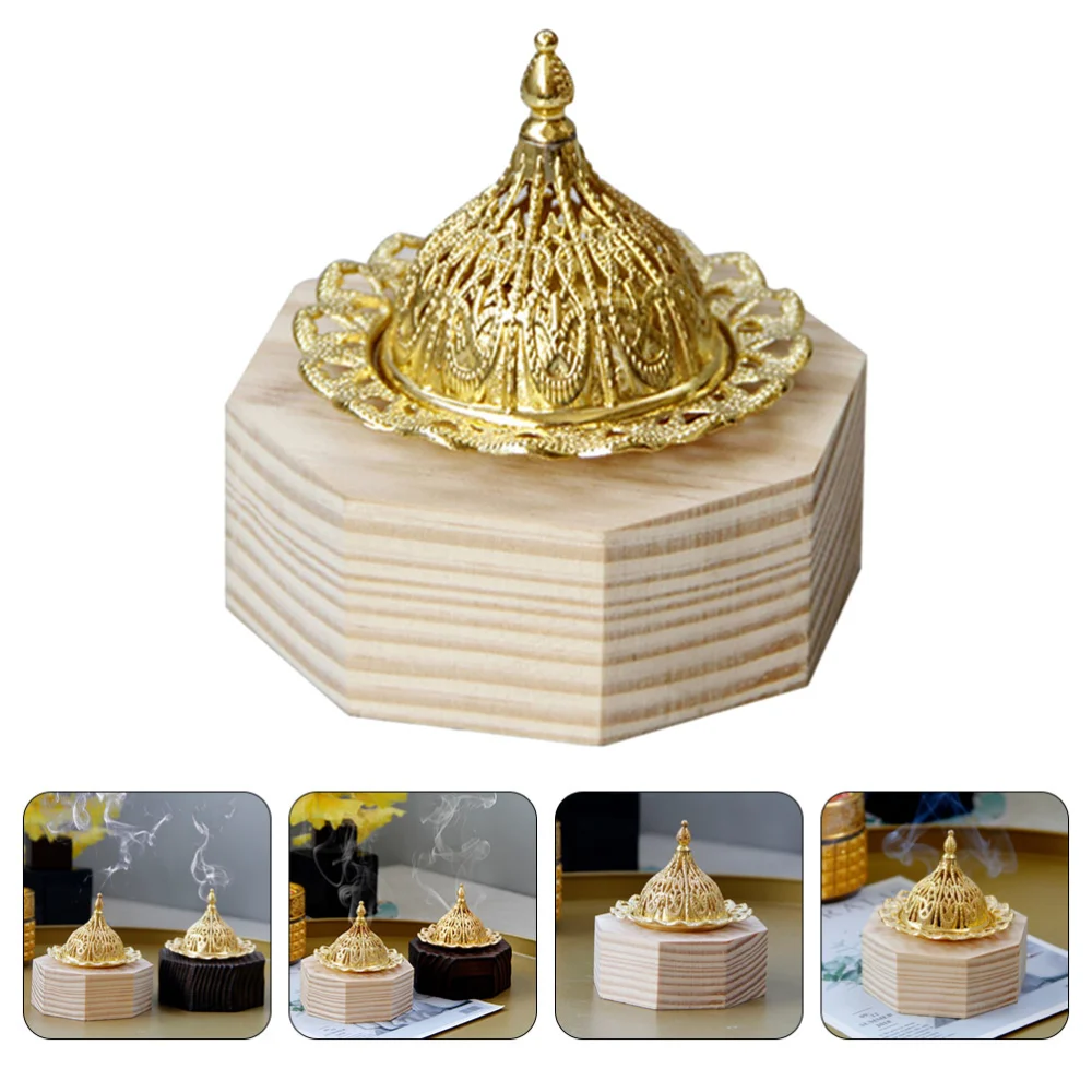 Octagon Incense Burner Desktop Censer Burner Ornament Durable Censer Holder