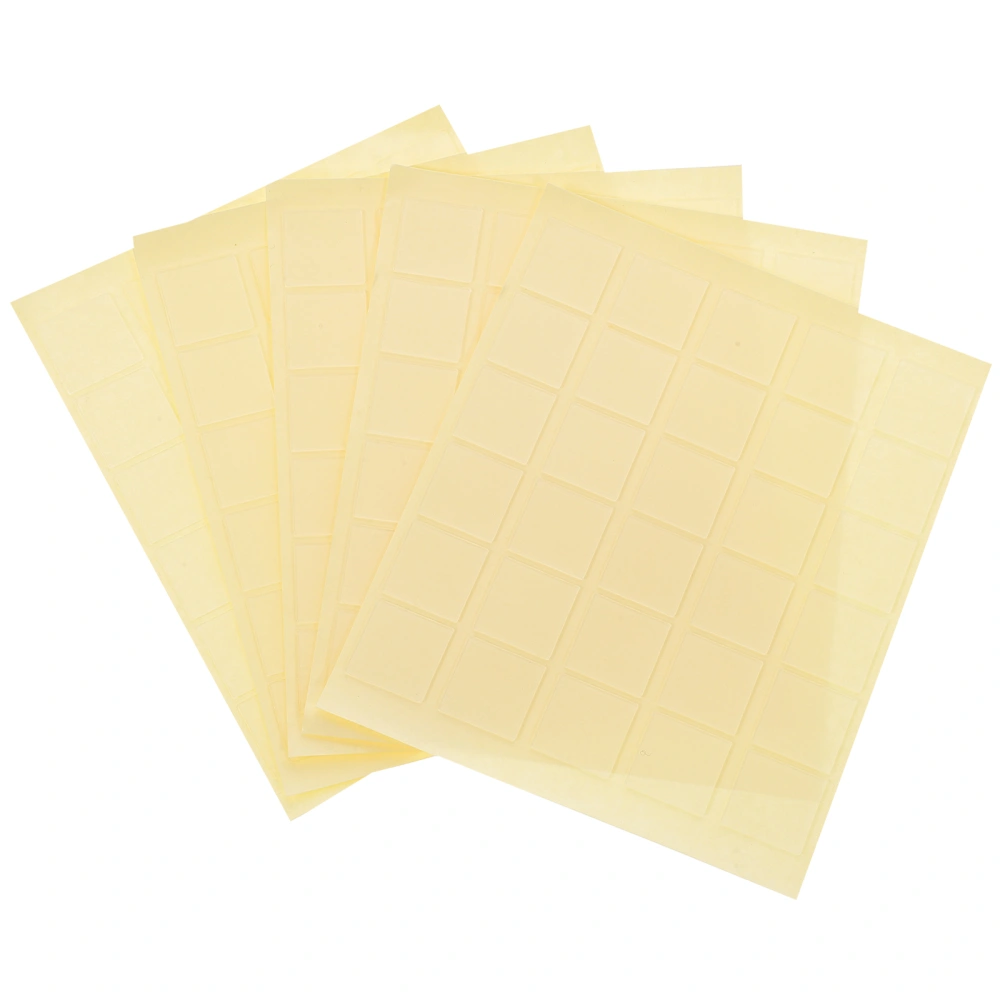 150Pcs Clear Adhesive Sticker Square Double Sided Sticker No Traces Adhesives Adhesive Sticker