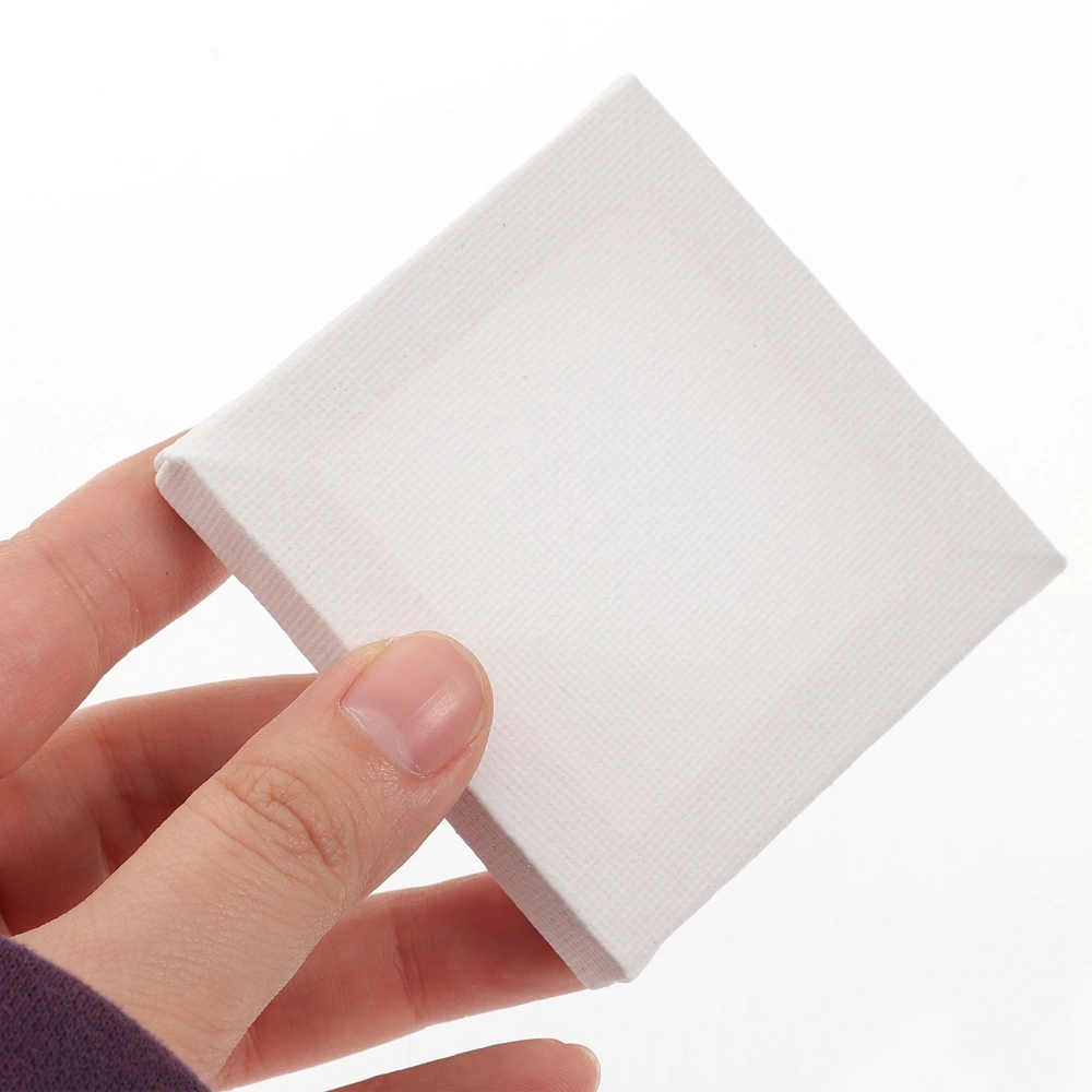 12Pcs Mini Oil Painting Frames Blank Oil Painting Boards Square Shape Mini Painting Boards