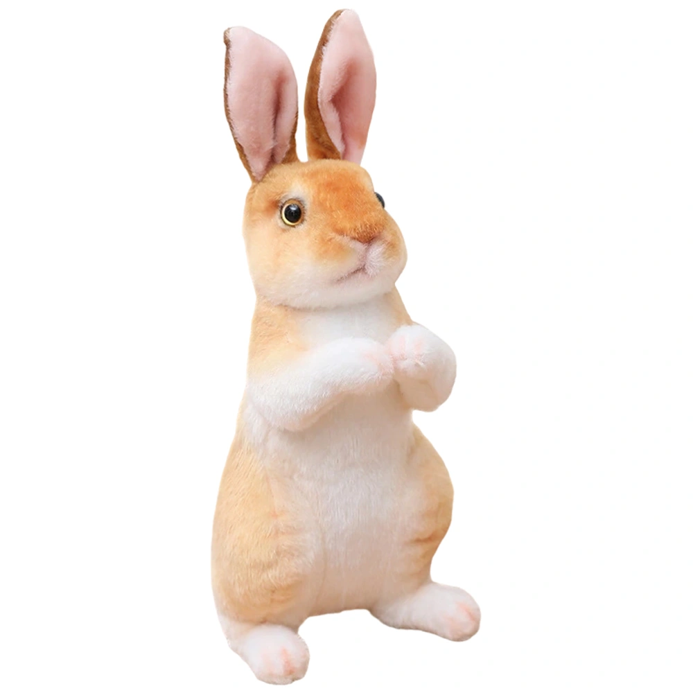 Interesting Stuffed Rabbit Adorable Stuffed Animal Comfortable Plush Toy Children Supply