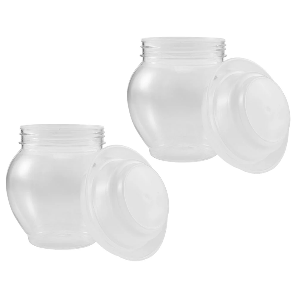 2Pcs Multi-function Pickle Jars Daily Use Pickle Containers Transparent Pickle Holders