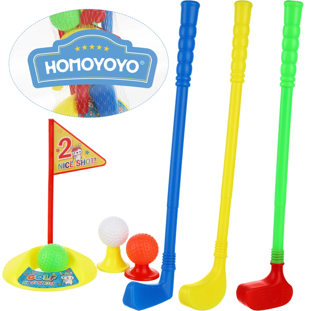 Kids Golf Toy Set Funny Outside Early Educational Golf Set Toys for Toddlers