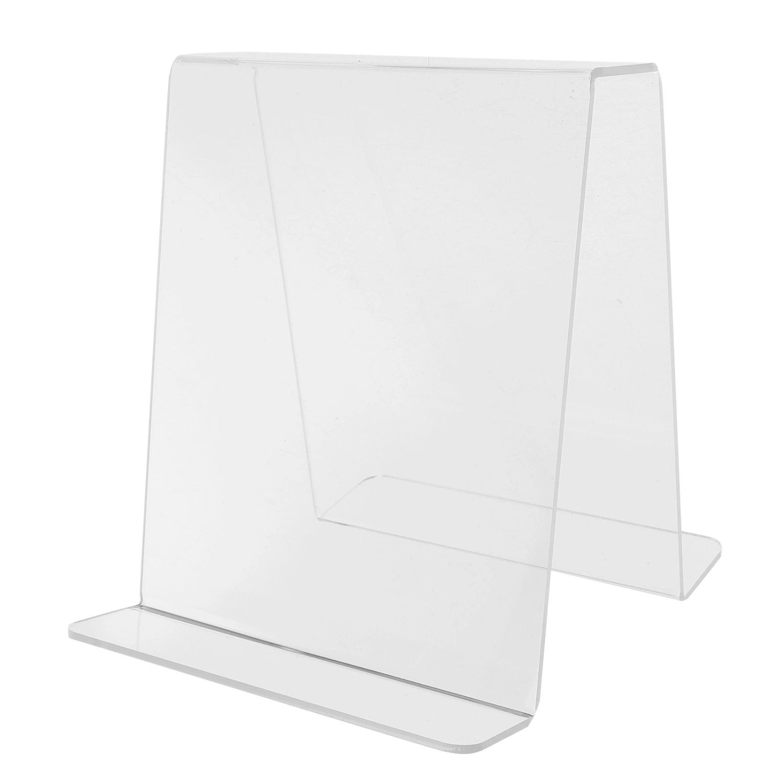 Clear Vinyl Record Holder Acrylic Vinyl Record Display Stand Desktop Album Storage Holder