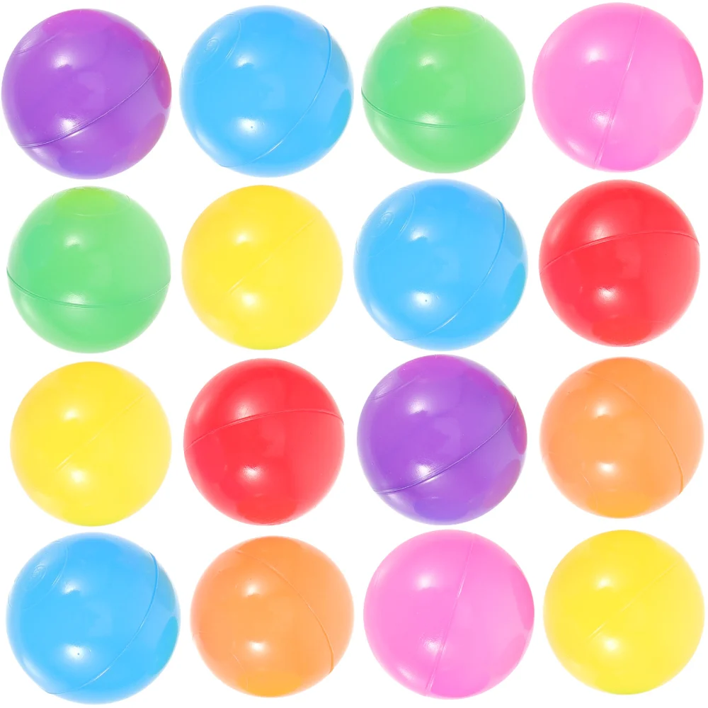 50pcs Ball Pit Balls Colored Ocean Balls Swimming Pool Toy Plastic Ball Toy