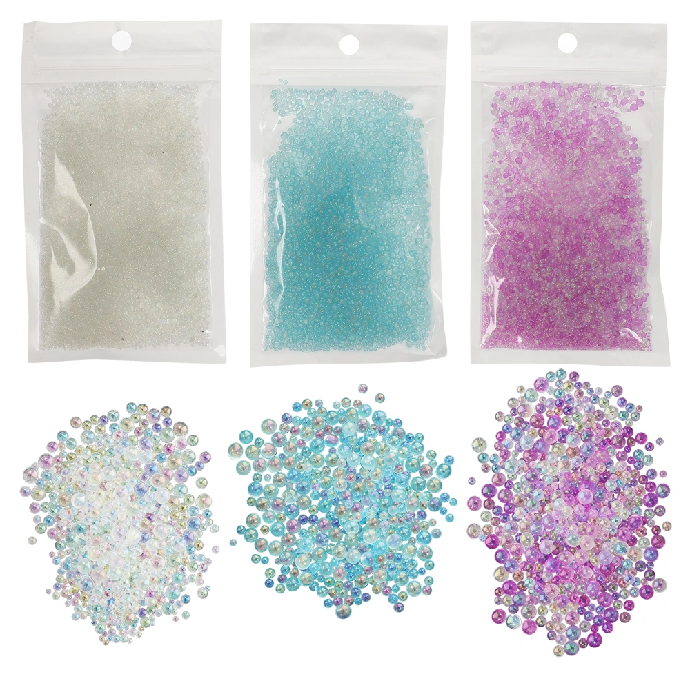 1 Bag UV Resin Beads Crafts Beads Fillers for DIY Shaker Resin Molds Making