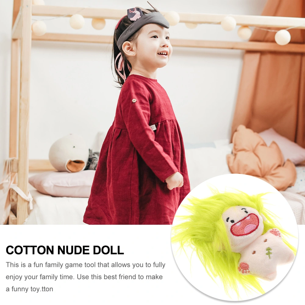 Cotton Doll Small Funny Doll Weird Doll Decor Prank Doll Decor Cotton Figure Toy