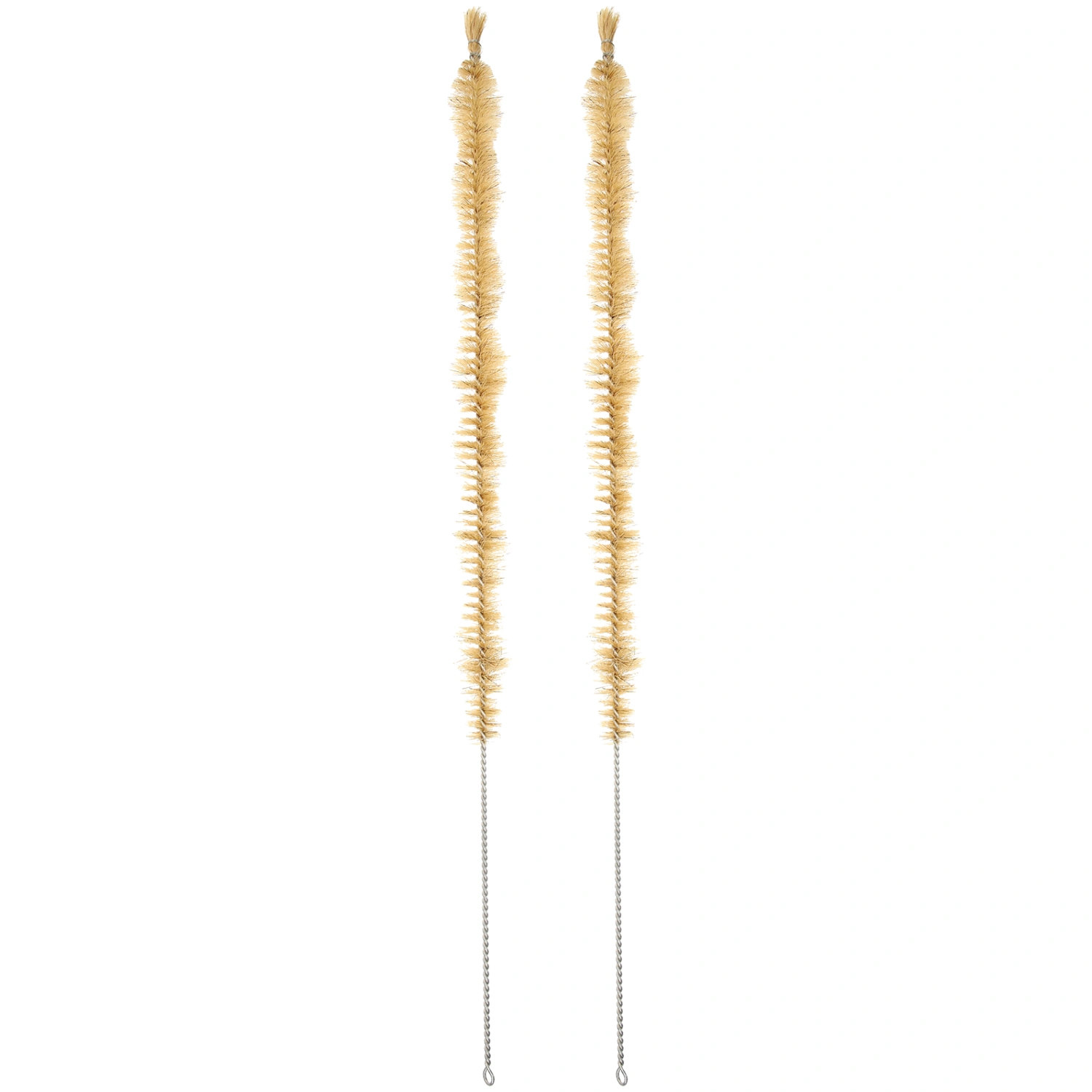 2pcs Laboratory Brushes Tubes Cleaning Brush Condenser Pipe Brushes Long Brushes