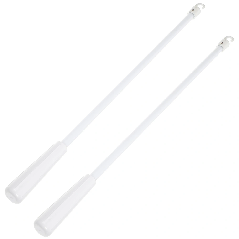 2pcs Fiberglass Blind Sticks Vertical Louver Curtain Pull Rods Curtain Accessories
