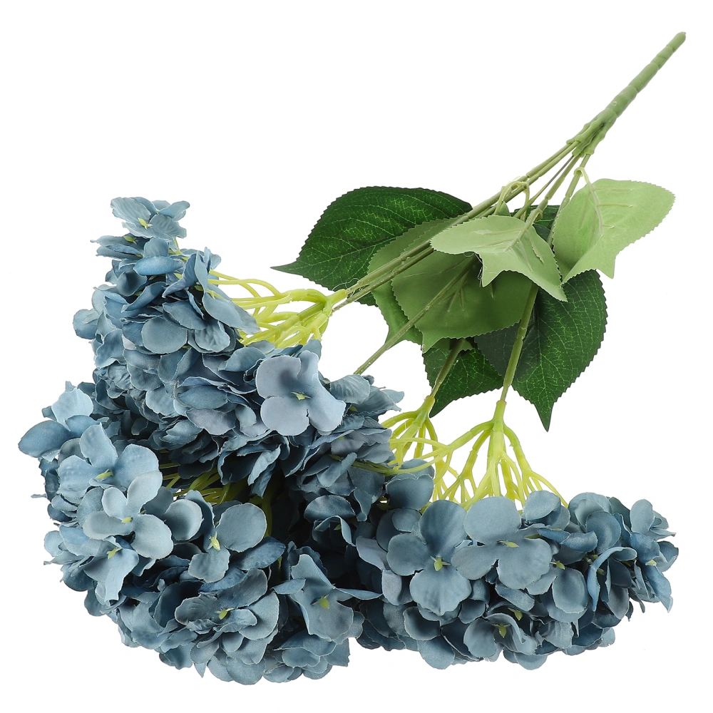 Artificial Flower Bouqet Fake Hydrangea Bouquet Simulated Flower Ornament