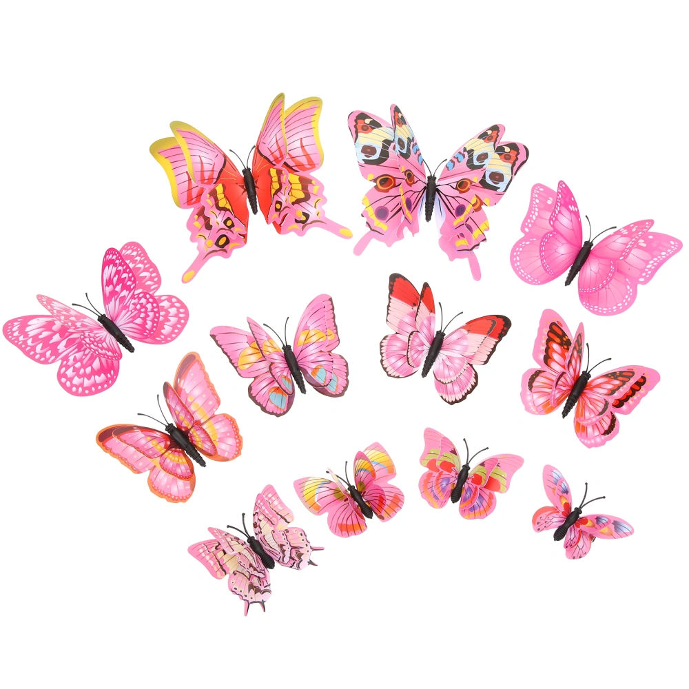 12pcs Butterfly Hair Clips Bohemia Hairpins Butterflies Hair Accessories for Women