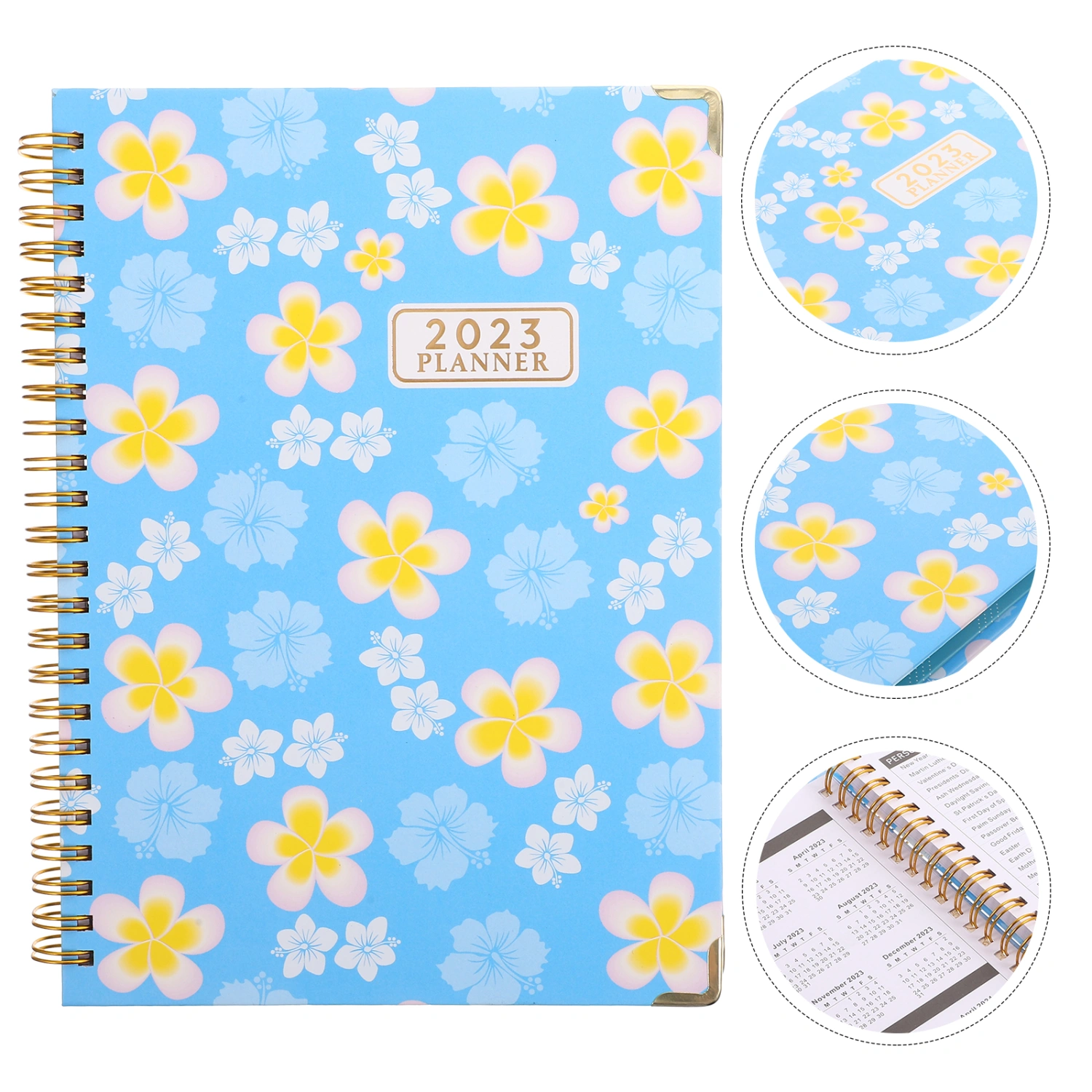 Decorative Planner Notebook Monthly Planner Multi-use Notebook Yearly Design Planner