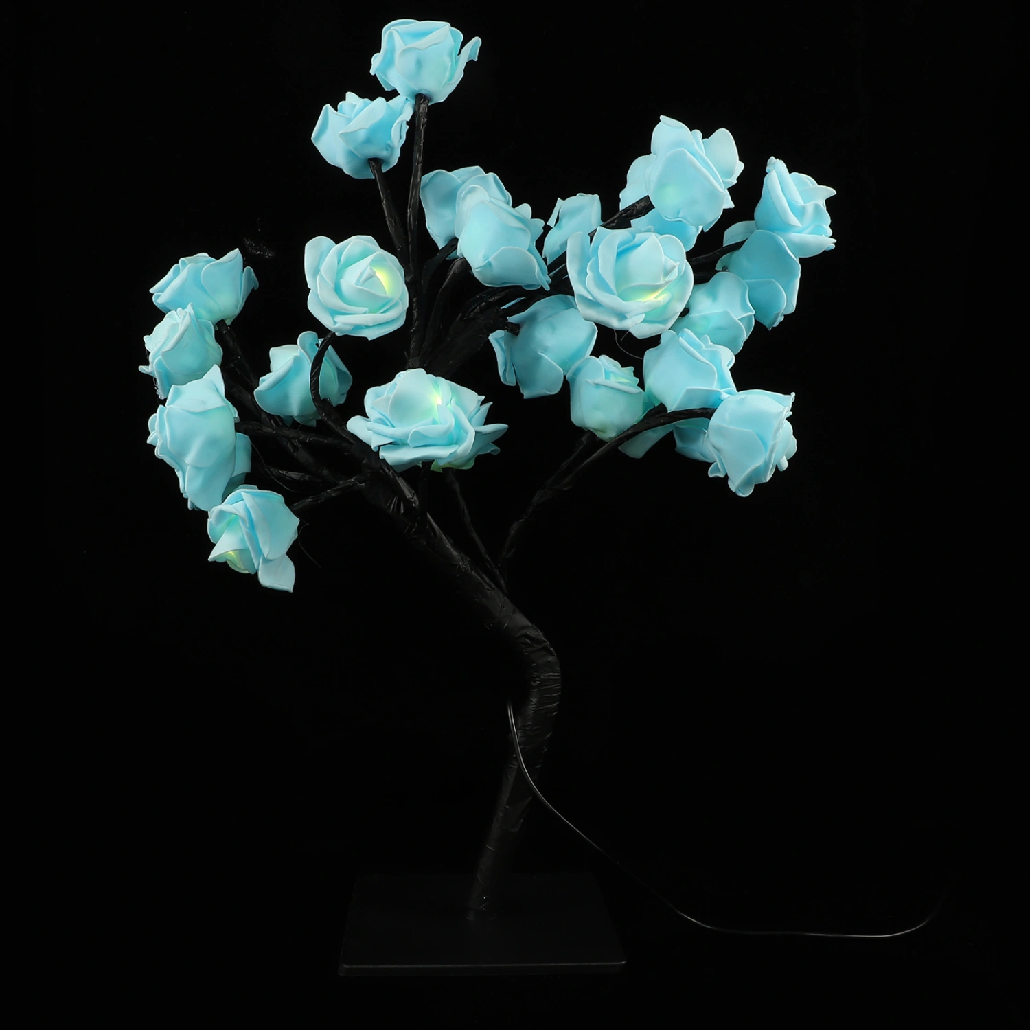 Rose Tree Lamp Usb Powered Bedroom Table Lamp Lighted Rose Tree Led Tree Light