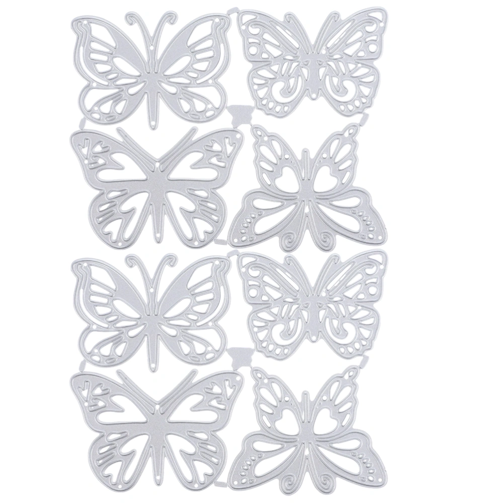 8pcs Butterflies Shape Cutting Die Paper Craft Cutting Die Album Stamps DIY Cutting Die