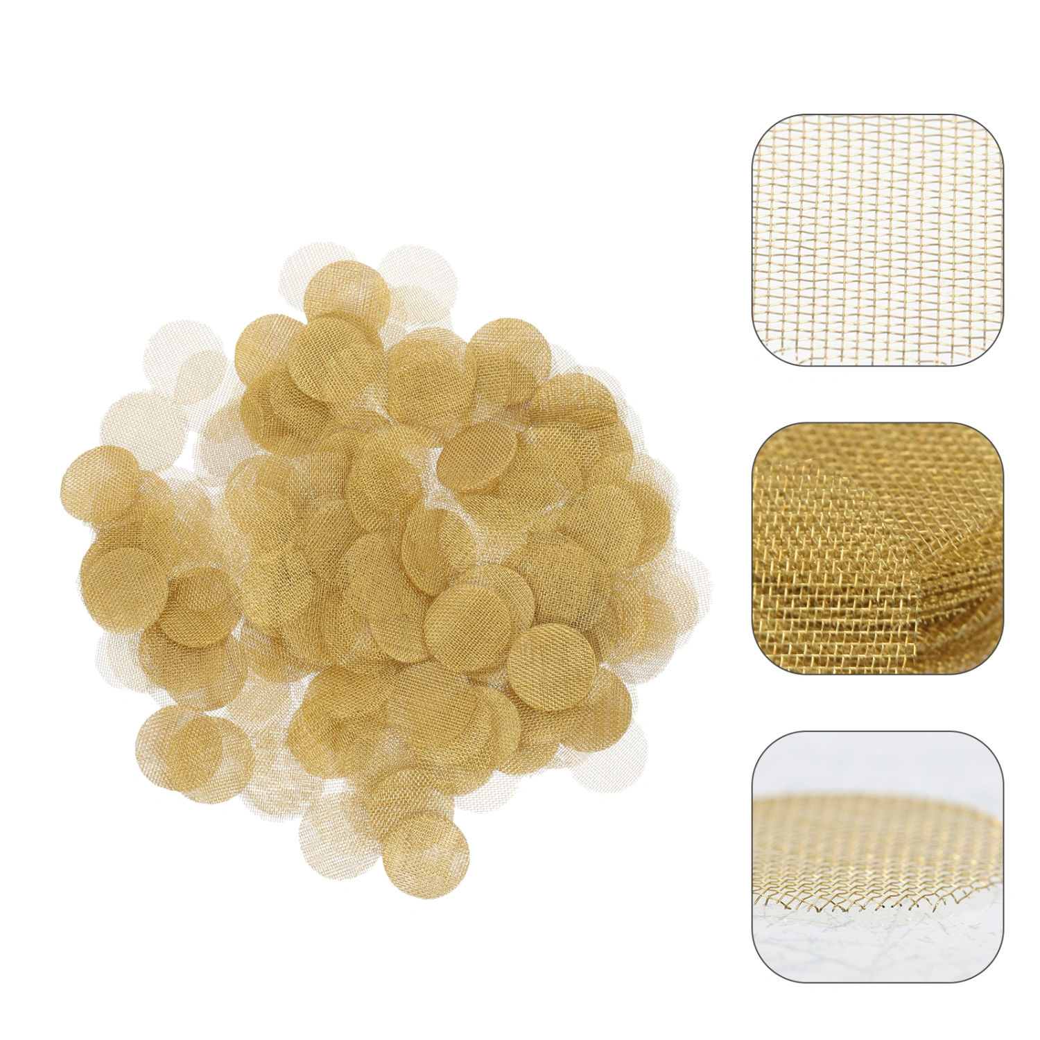 500Pcs Professional Pipe Meshes Household Pipe Nets Convenient Pipe Filters Pipe Accessory