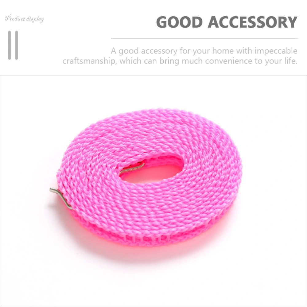 4Pcs Outdoor Anti-skid Clotheslines Multi-functional Clothes Hanging Ropes Windproof Ropes