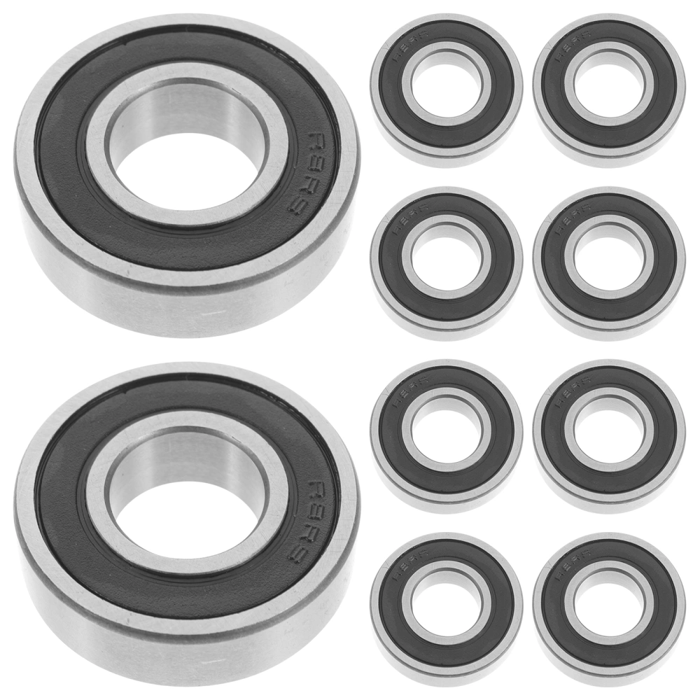 10pcs Roller Ball Bearing Precision Double Sealed Bearing Small Ball Bearings for Motor